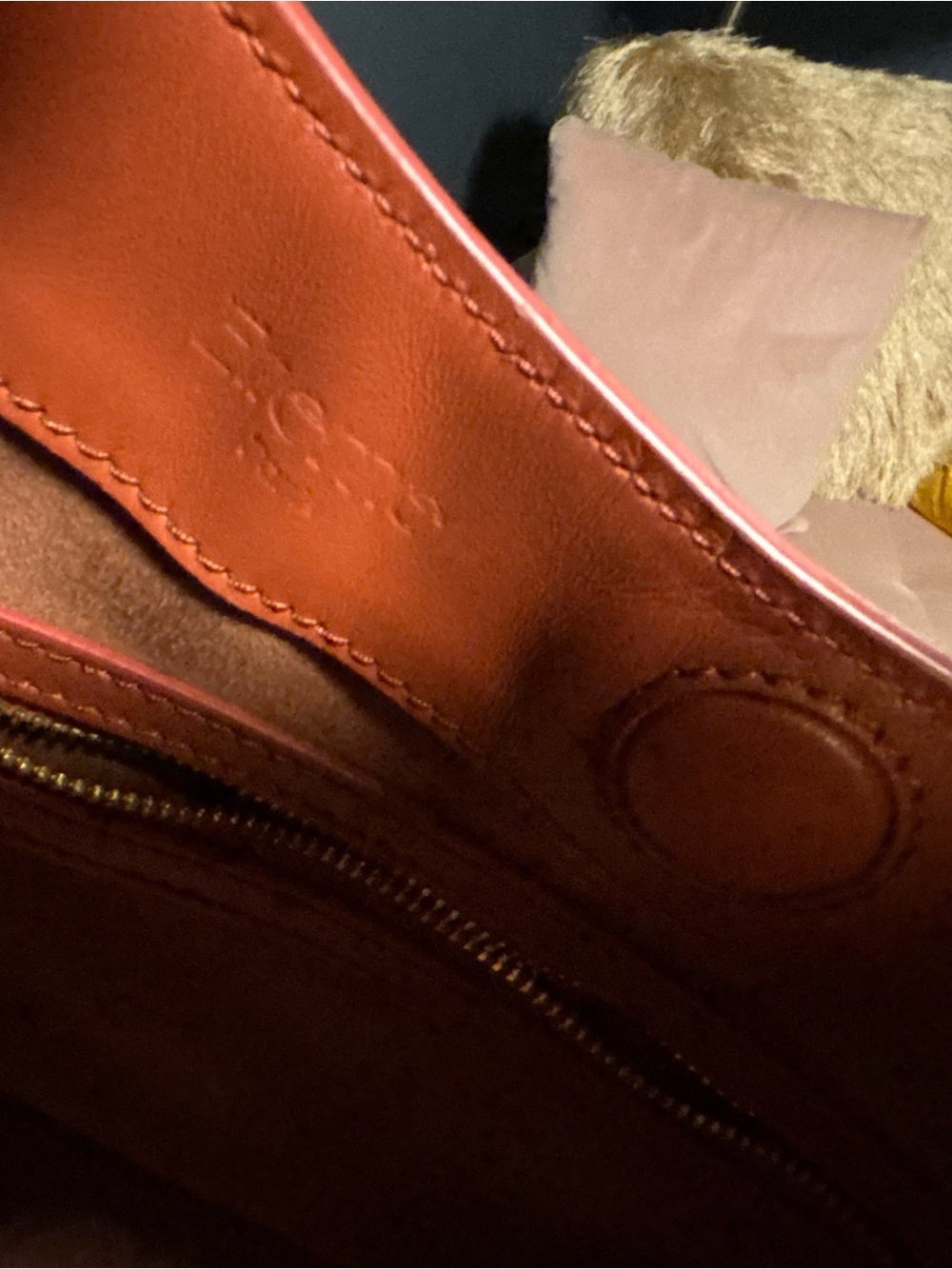 Elleme Small Boomerang Bag in Terracotta - Picture 10 of 16